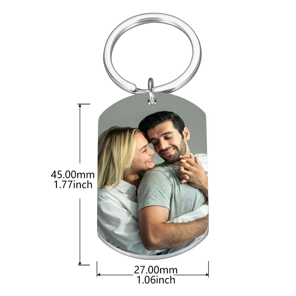 Photo Keychain Custom