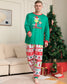 Monster Print Christmas Pajama Set BigBeryl