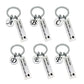 Drive Safe Keychain With Custom Initials Charm