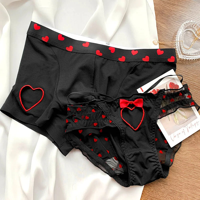 Anime Inspired Underwear Set For Couples