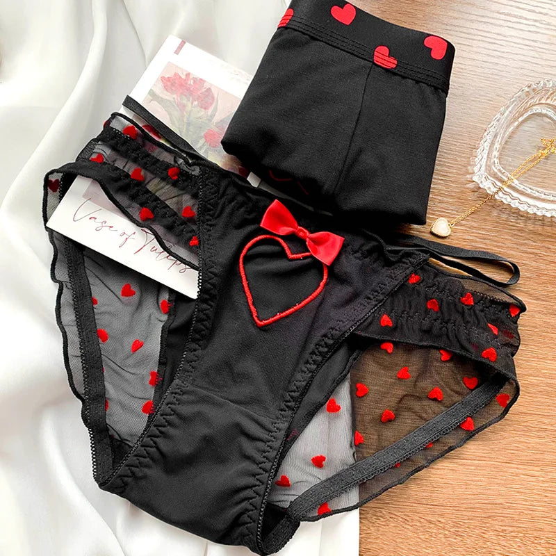 Anime Inspired Underwear Set For Couples