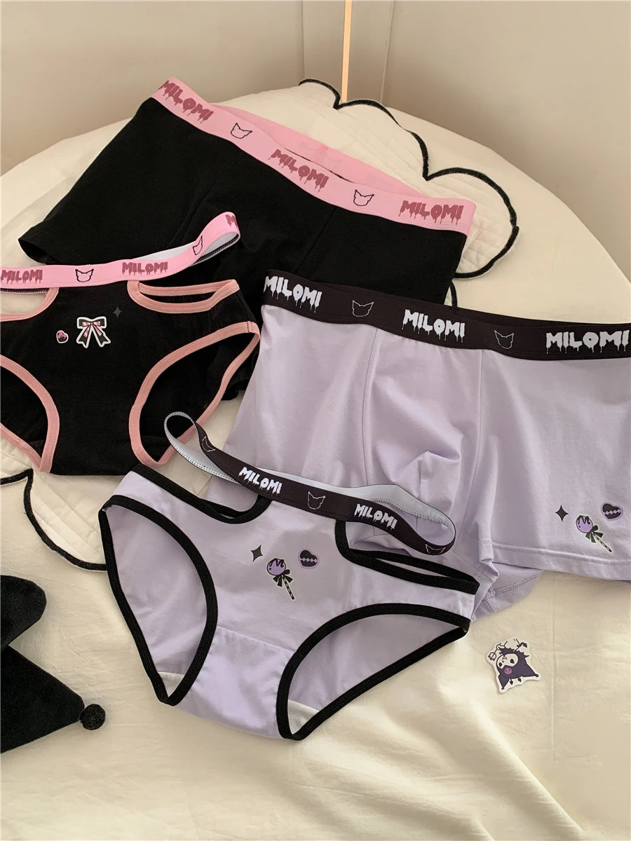 Aesthetic & Luxury Matching Couple Underwear Set