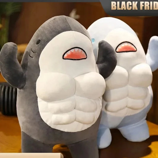 Muscular Shark Plush BigBeryl