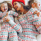 Christmas Spirit Matching Family Pajamas Set