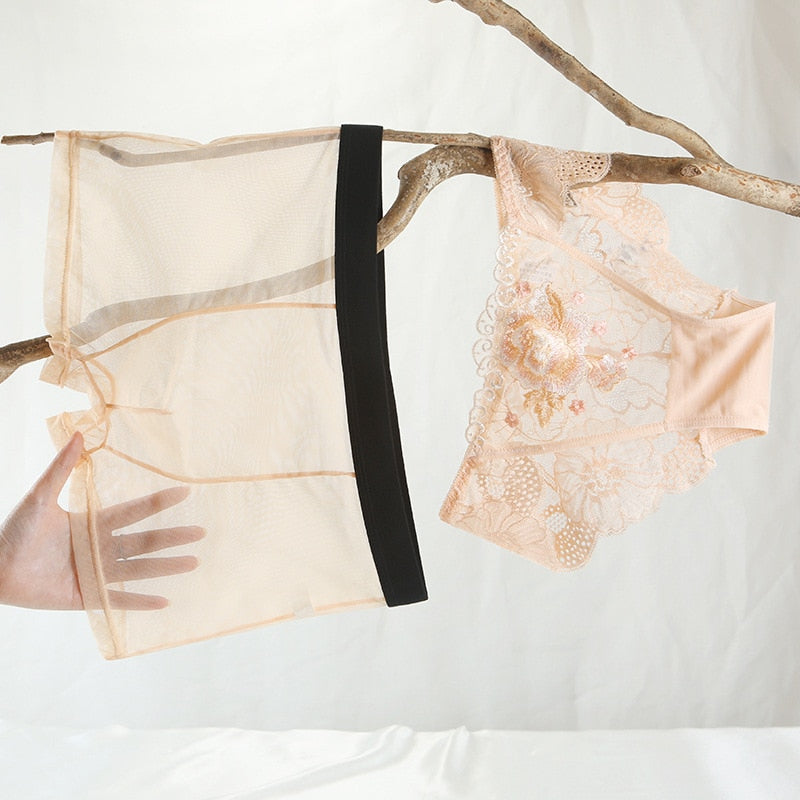Lace Matching Couple Underwear Set - BigBeryl