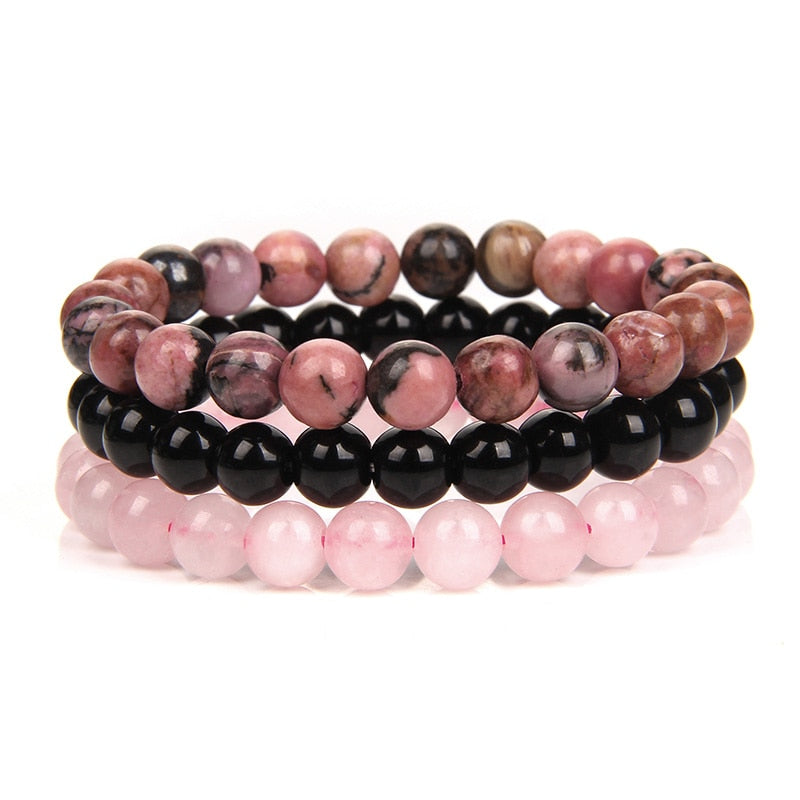 NEW)Natural Stone Purple Jades Angelite Round Bead For Jewelry Making 6-10 MM DIY Bracelets Accessories Wholesale Beads