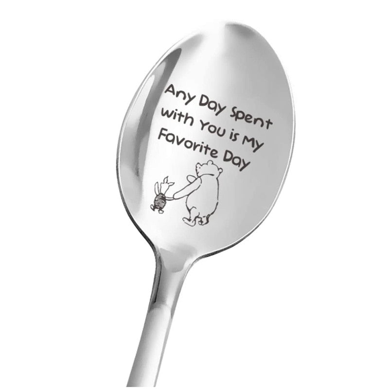 Good Morning Handsome Gift For Him Long Spoons