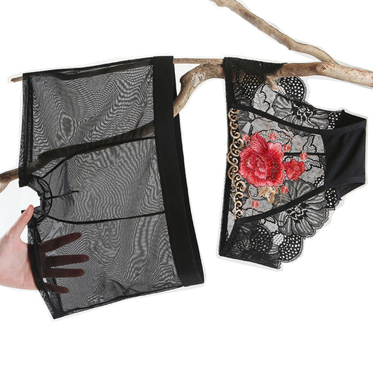 Lace Matching Couple Underwear Set BigBeryl