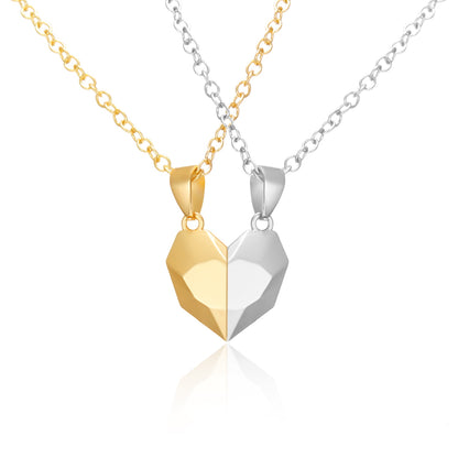 Magnetic Heart Couple Necklaces BigBeryl