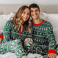 Green Christmas Matching Family Pajamas Sets