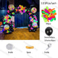 Black Neon Glow Balloons Arch Kits