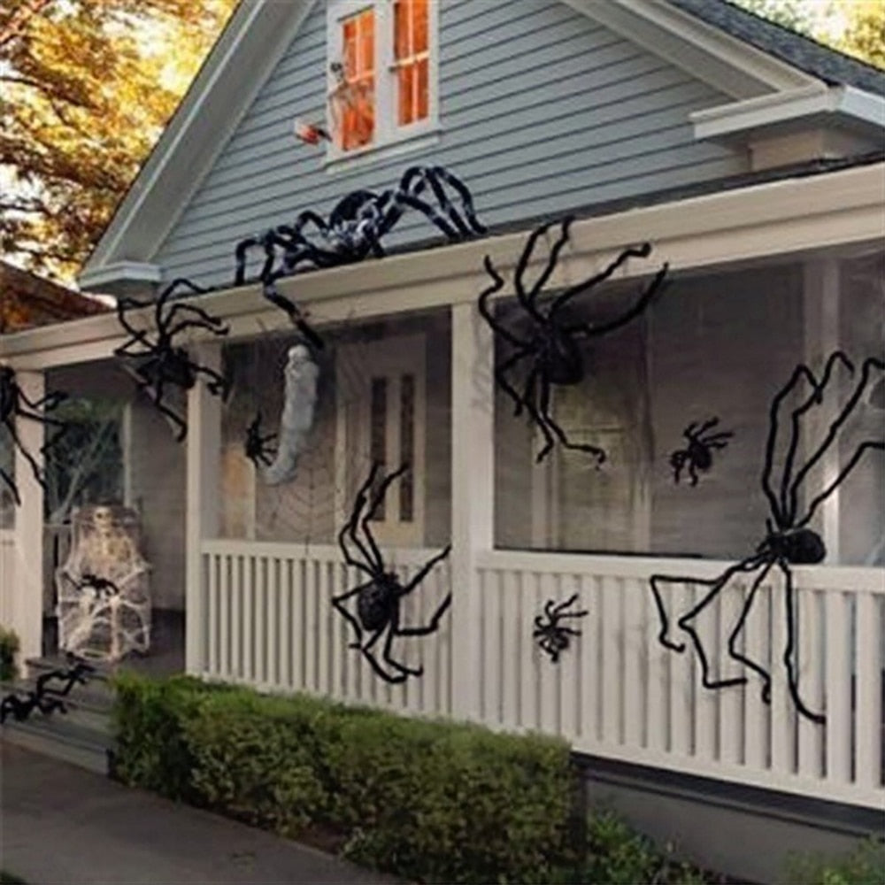 Giant Spider Prop Creepy Halloween Decoration Ideas