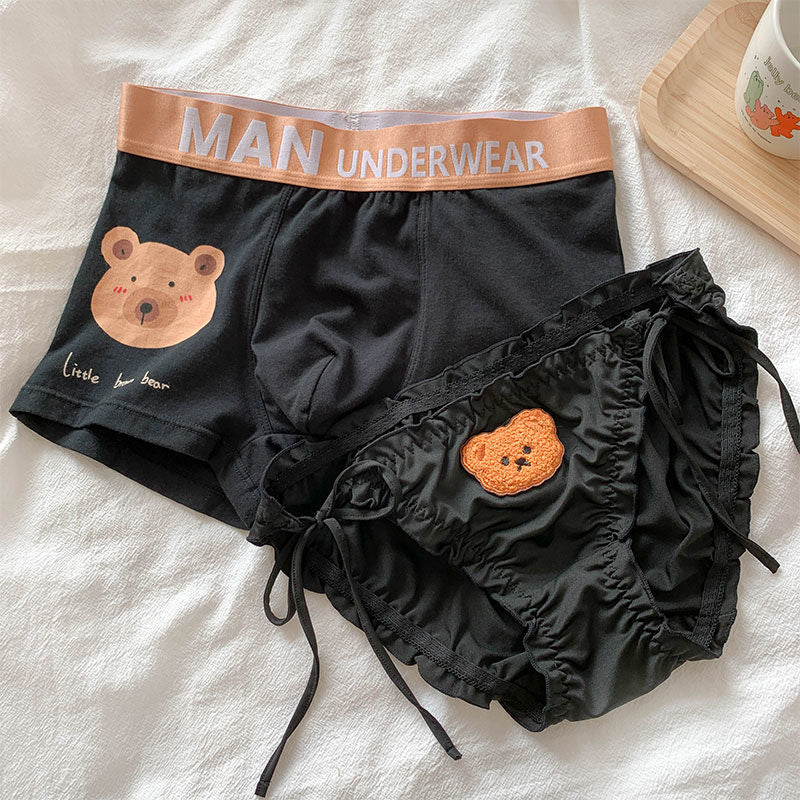 Sexy Kawaii Bear Couple Underwear BigBeryl