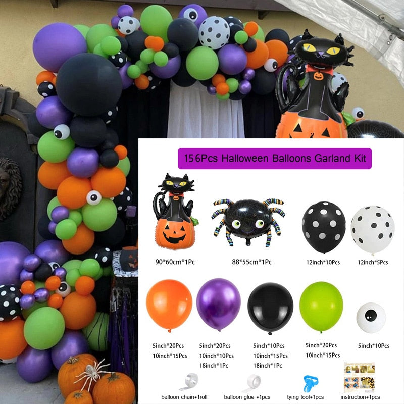Halloween Balloon Garland Arch Kits