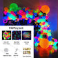 Black Neon Glow Balloons Arch Kits BigBeryl