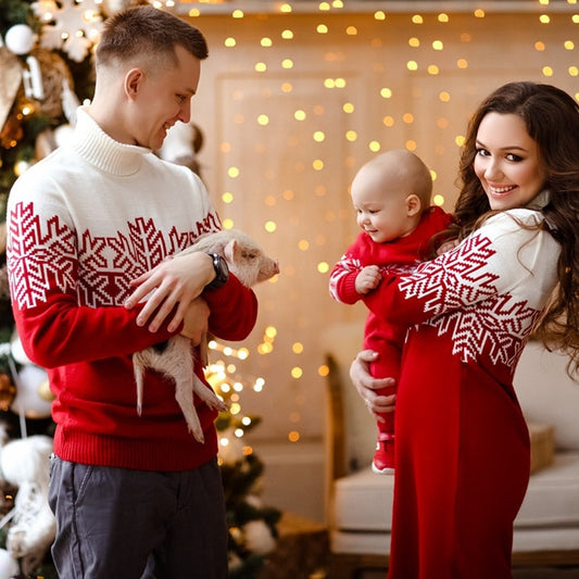 Matching Christmas Sweaters For Family