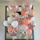 Foil Confetti Latex Balloon Wedding Decoration Set 18 Pcs / Set - BigBeryl