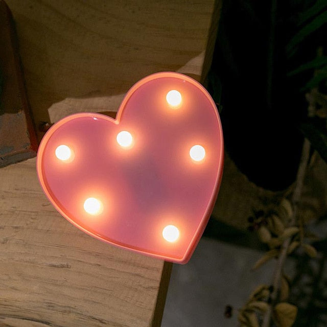 LOVE Marquee Light | 3D LED Night Light - BigBeryl