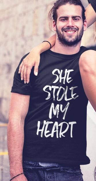 She Stole My Heart Funny Couple Shirts - BigBeryl
