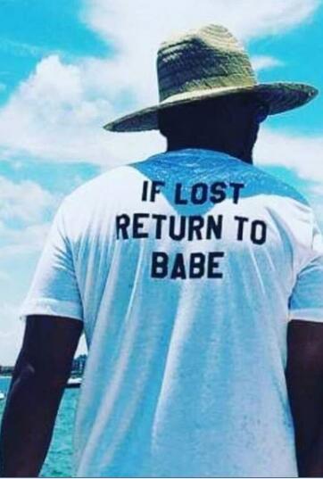 If Lost Return To Babe I Am Babe White Couple Shirts - BigBeryl