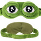 Sad Pepe The Frog Eye Mask | Funny Eye Masks For Sleeping - BigBeryl