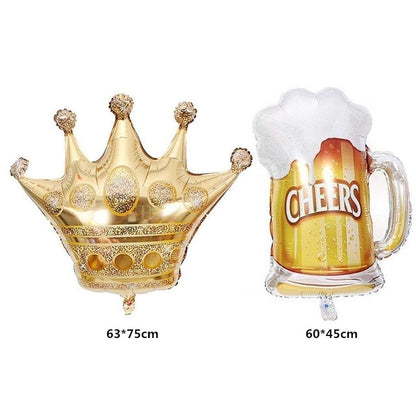 Love Gold Foil Balloons for Wedding Bridal Shower Hen Party - BigBeryl