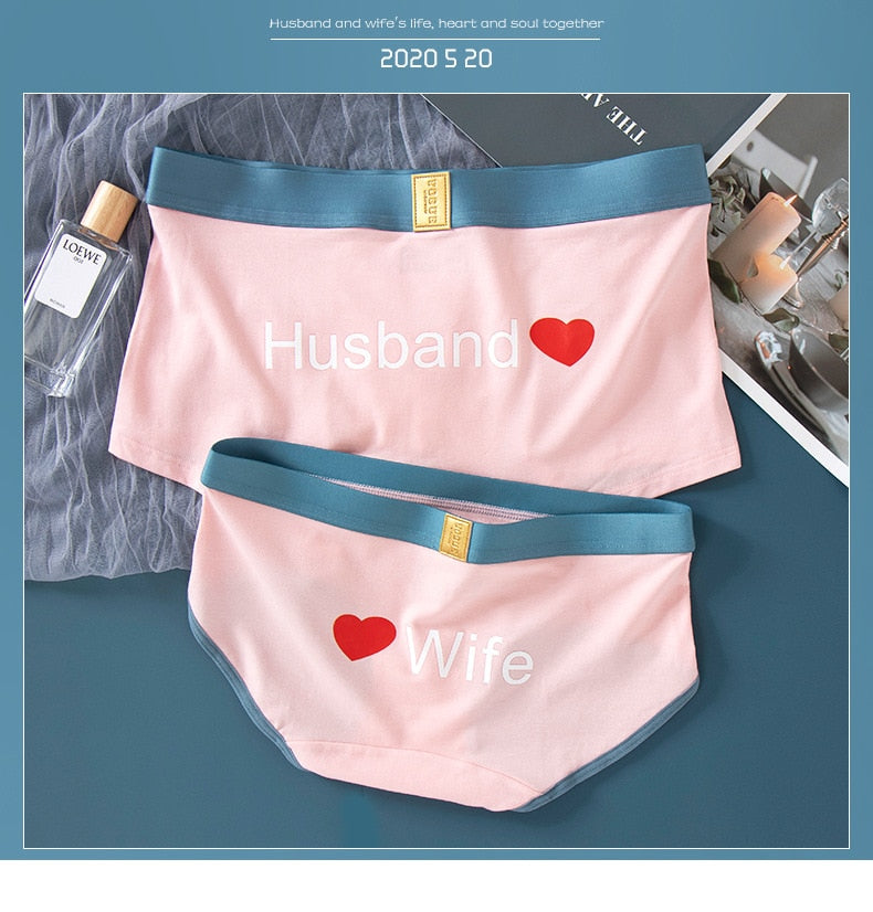 Valentine Matching Underwear Property Of Couples Matchng Underwear Set Personalzed - Etsy Couples Underwear Set