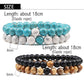 Turquoise Stone Beads Distance Bracelets - BigBeryl
