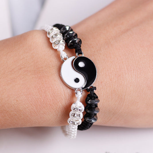 Yin Yang Bracelets For Couples - BigBeryl