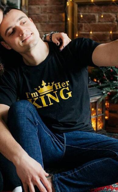 Her King His Queen Shirts - BigBeryl
