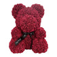 Forever Rose Teddy Bear With Gift Box - BigBeryl