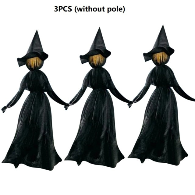 Halloween Animatronics Voice & Motion Activated Witches Props - BigBeryl