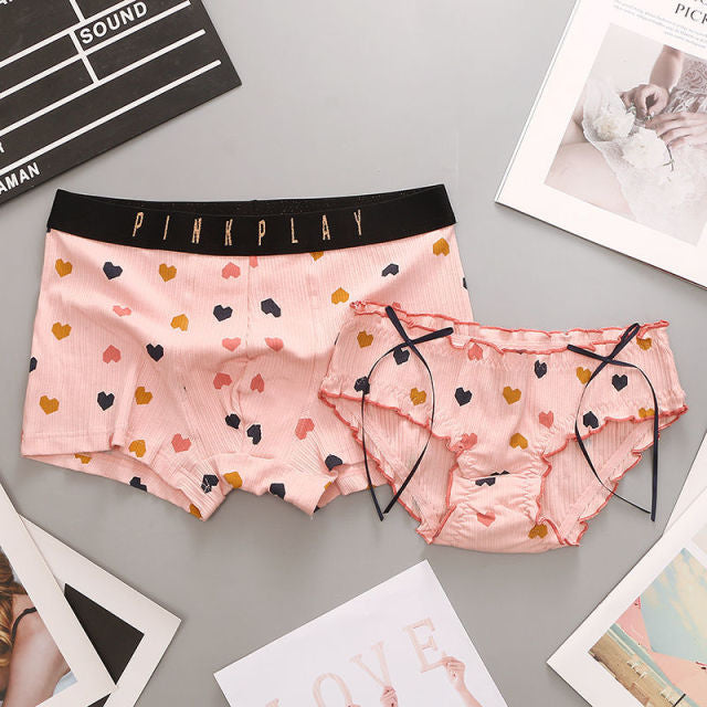 Aesthetic & Luxury Matching Couple Underwear Set – BigBeryl