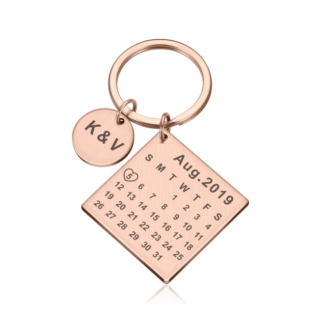 Calendar Keychain - BigBeryl