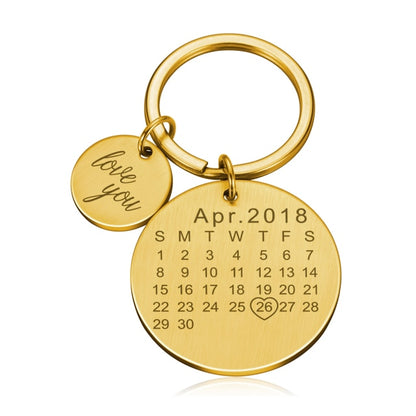 Calendar Keychain - BigBeryl