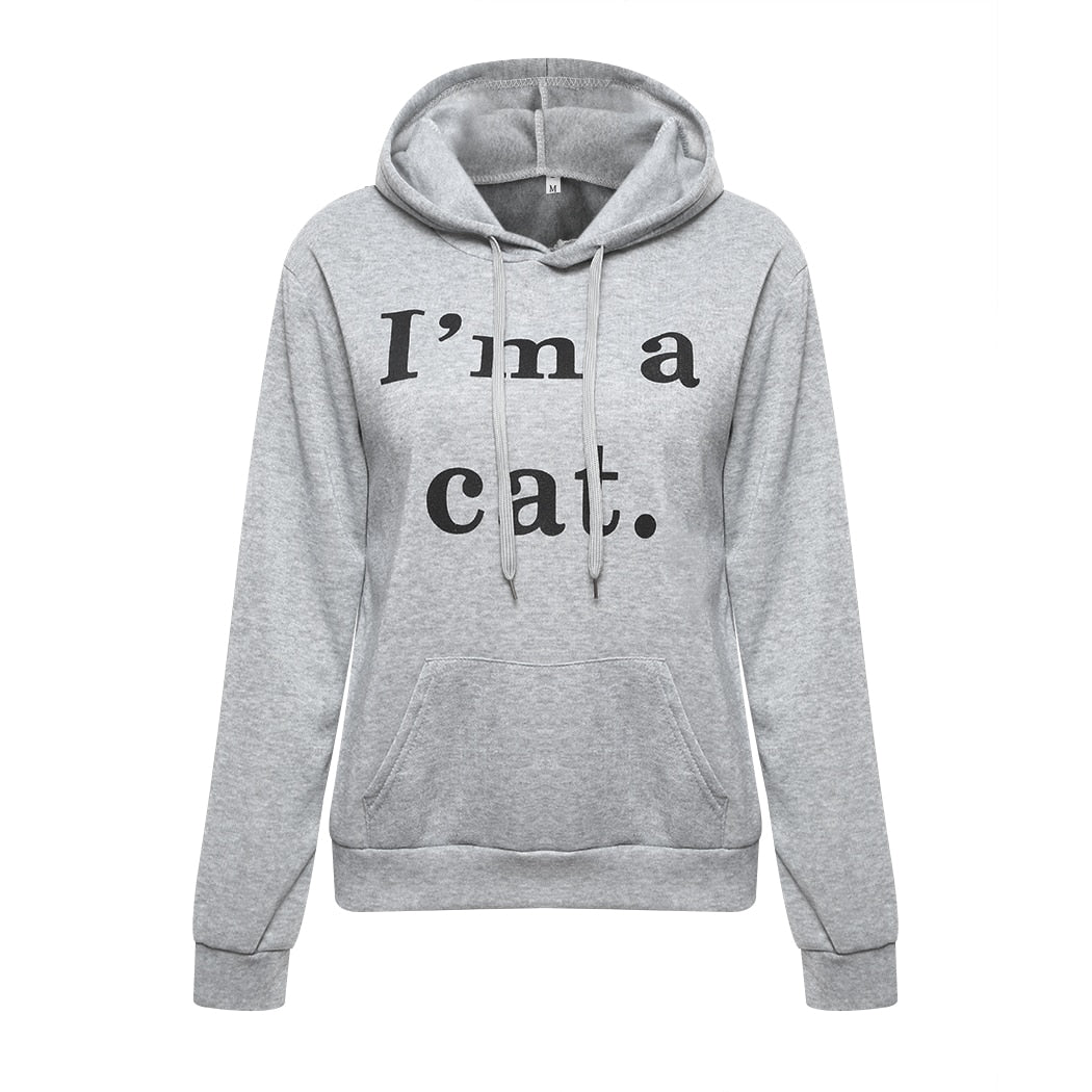 I'm A Cat Hoodie | Cute Cat Ear Hoodie - BigBeryl