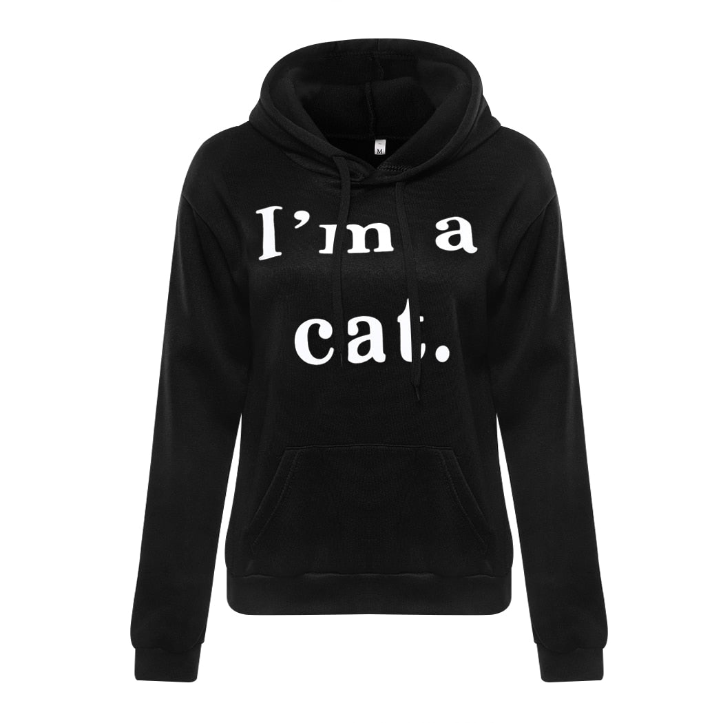 I'm A Cat Hoodie | Cute Cat Ear Hoodie - BigBeryl