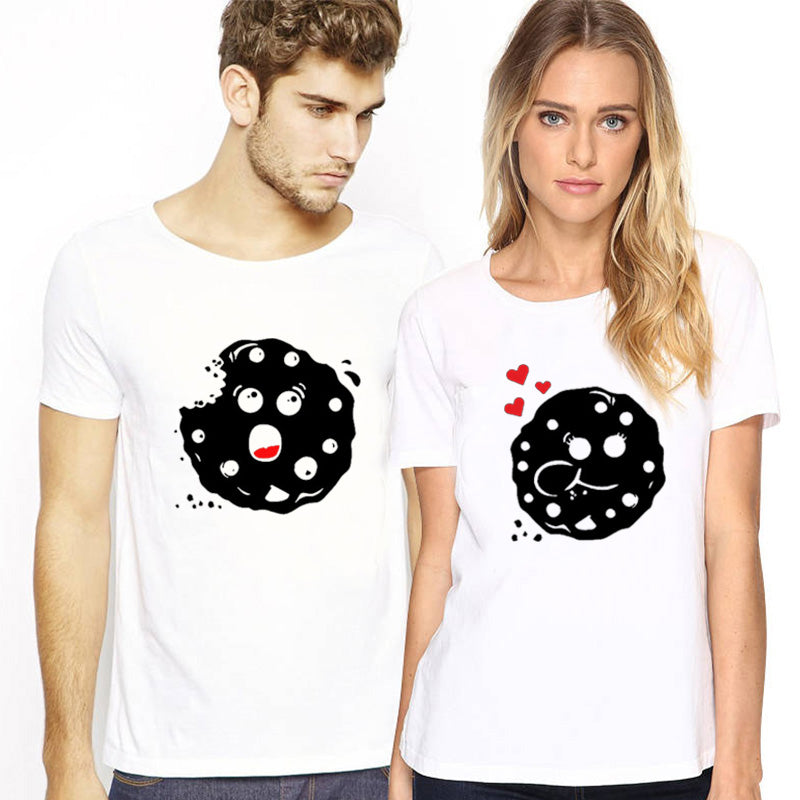 Matching Cookie Cute Couple Relationship Shirts - BigBeryl