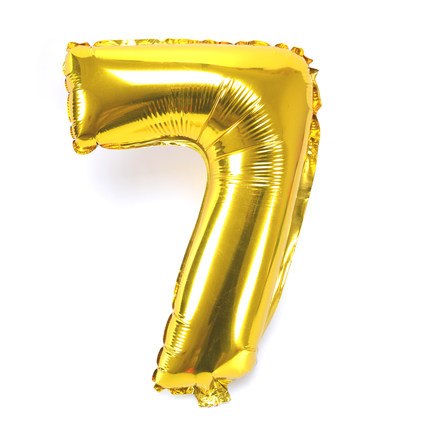 Number Foil Balloons 40 inches Gold Silver and Rose Gold for Birthday Anniversary Party - BigBeryl