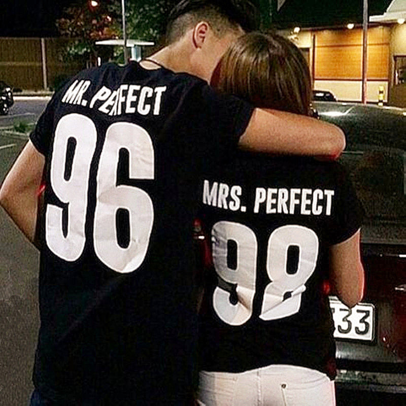 Mr and Mrs Perfect Shirts For Couples - BigBeryl