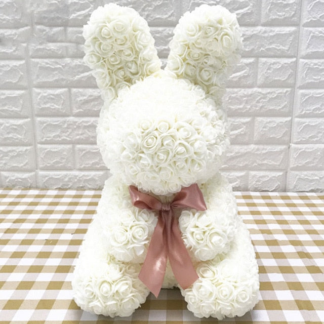 Bunny of Roses White / 40cm Bunny of Roses White / 40cm