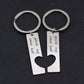 YOU'RE MY OTHER HALF Engraved Key Chain for Couples - 2 PCs - BigBeryl