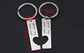 YOU'RE MY OTHER HALF Engraved Key Chain for Couples - 2 PCs - BigBeryl