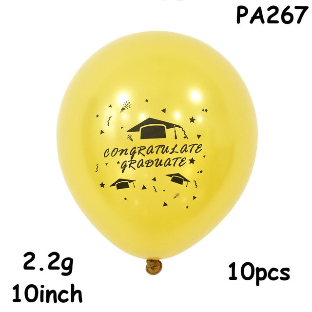 Confetti Congratulation Graduation Balloons - BigBeryl